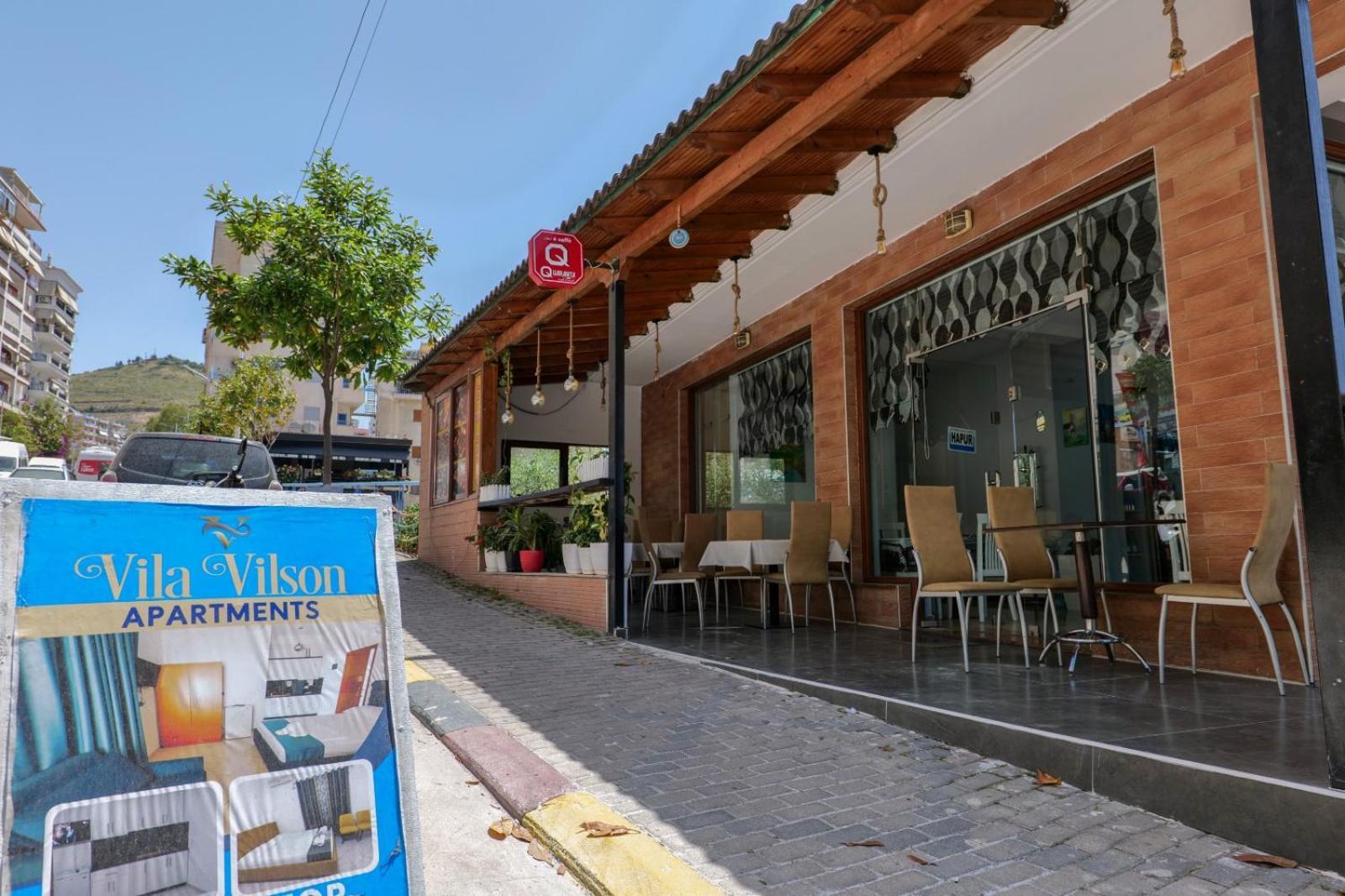 Hotel Vila Vilson Sarandë Exterior foto